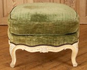 JANSEN LOUIS XV STYLE POUF CAR