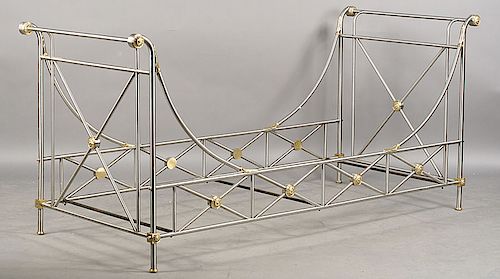 JANSEN STEEL BRONZE DAYBED