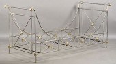 JANSEN STEEL BRONZE DAYBED ROS