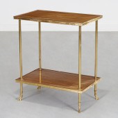 JANSEN STYLE BRASS AND ZEBRAWO