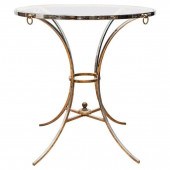 JANSEN STYLE CHROMED METAL GUE