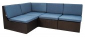 JANUS ET CIE BRONZE WOVEN SECT
