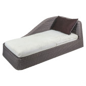 JANUS ET CIE DESIGNER RATTAN O