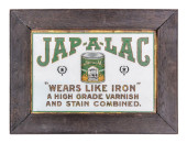 JAP-A-LAC REVERSE PAINTED GLAS