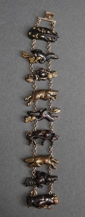 JAPANESE 10-KARAT YELLOW-GOLD