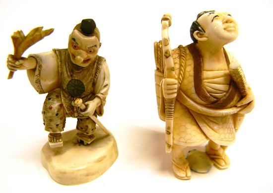 Japanese  20th C.  ivory figure