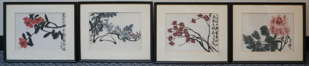 JAPANESE, 20TH CENTURY, FLOWERING