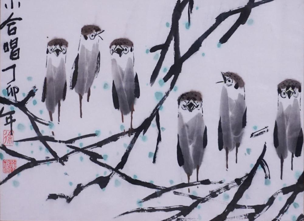 JAPANESE 20TH CENTURY SCHOOL, BIRDS