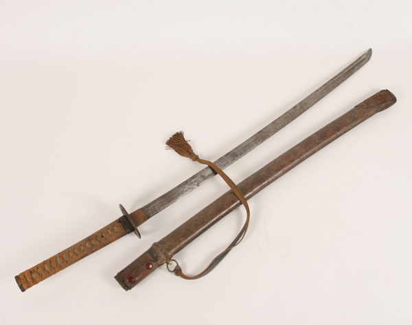 Japanese 27 1/2" katana sword;