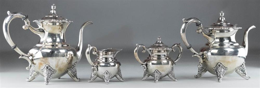 JAPANESE 950 SILVER FOUR-PIECE