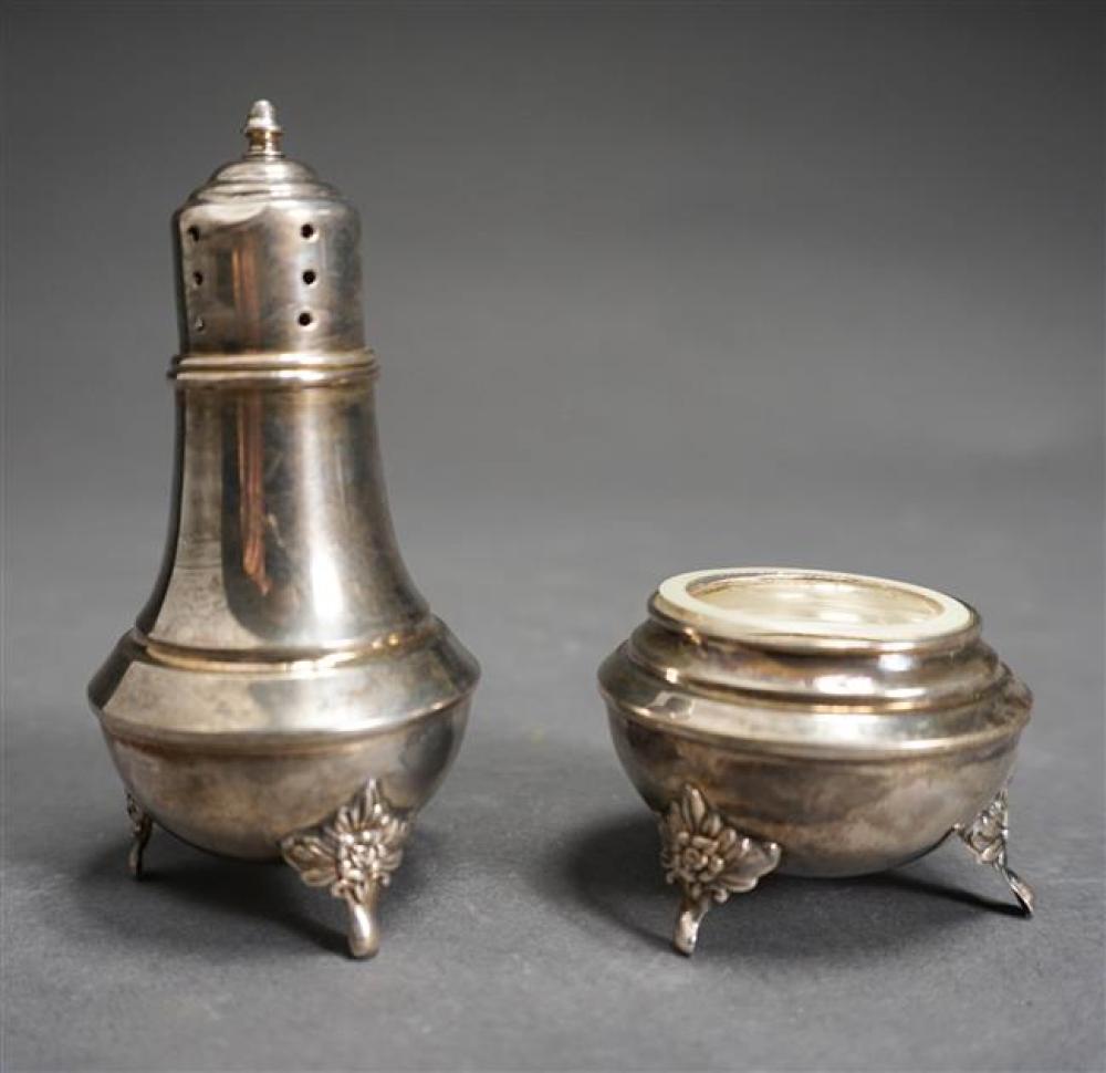 JAPANESE 950-SILVER OPEN SALT AND