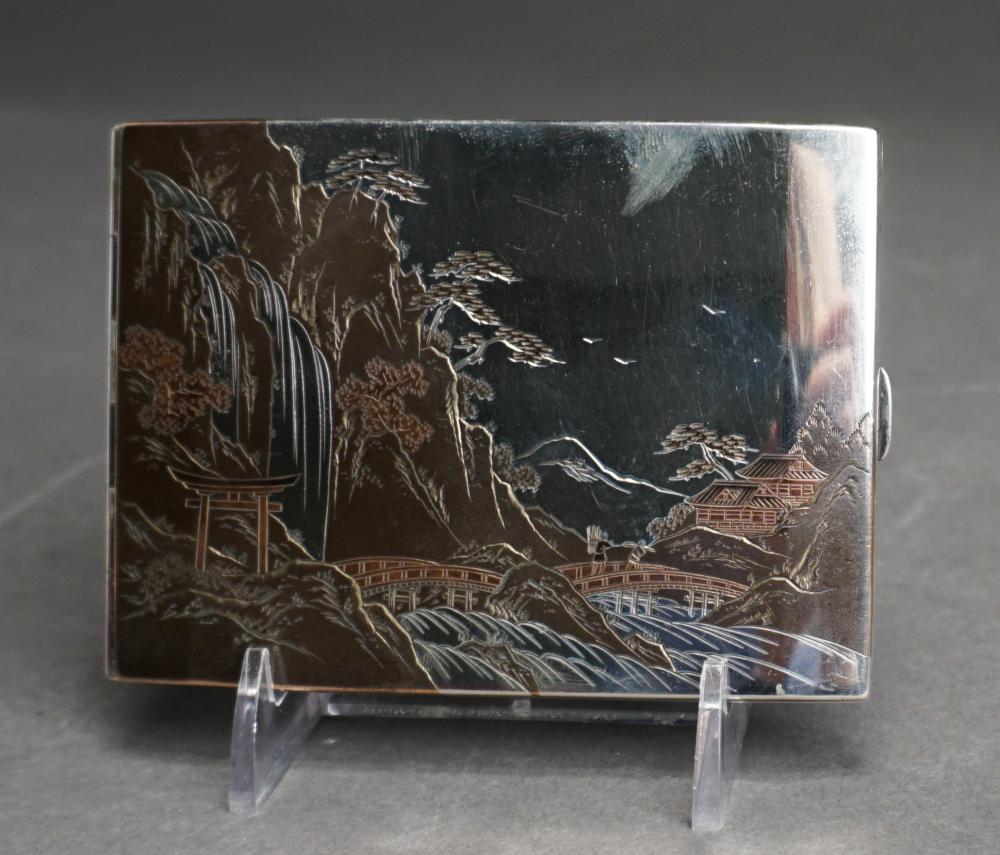 JAPANESE 950-SILVER SHUKADO CASE,