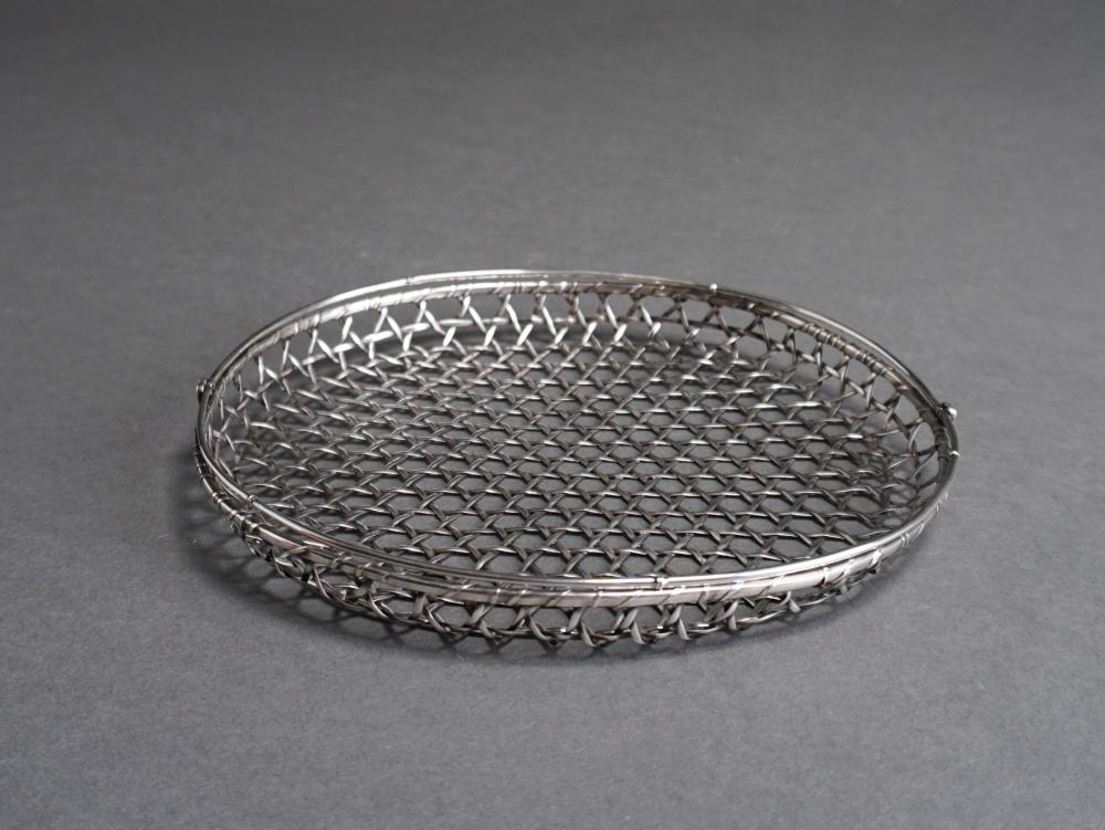 JAPANESE 950-SILVER SIFTING BASKET,