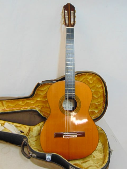 JAPANESE ACOUSTIC GUITAR, INLAID
