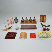 JAPANESE AND CHINESE CARVINGS