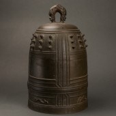 JAPANESE ARCHAISTIC BRONZE TEM