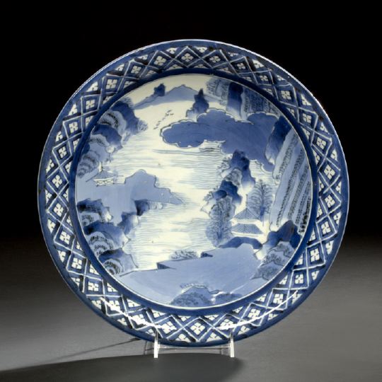 Japanese Arita Blue and White