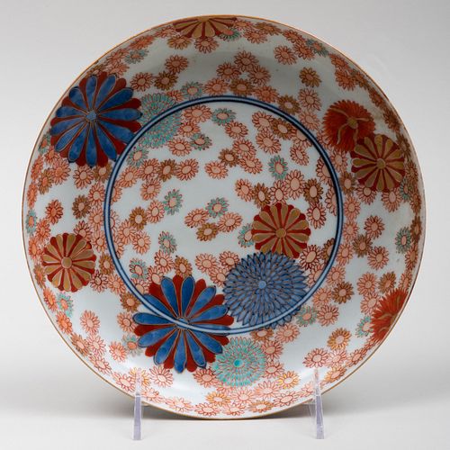 JAPANESE ARITA PORCELAIN SAUCER
