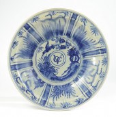 JAPANESE ARITA WARE BLUE AND W