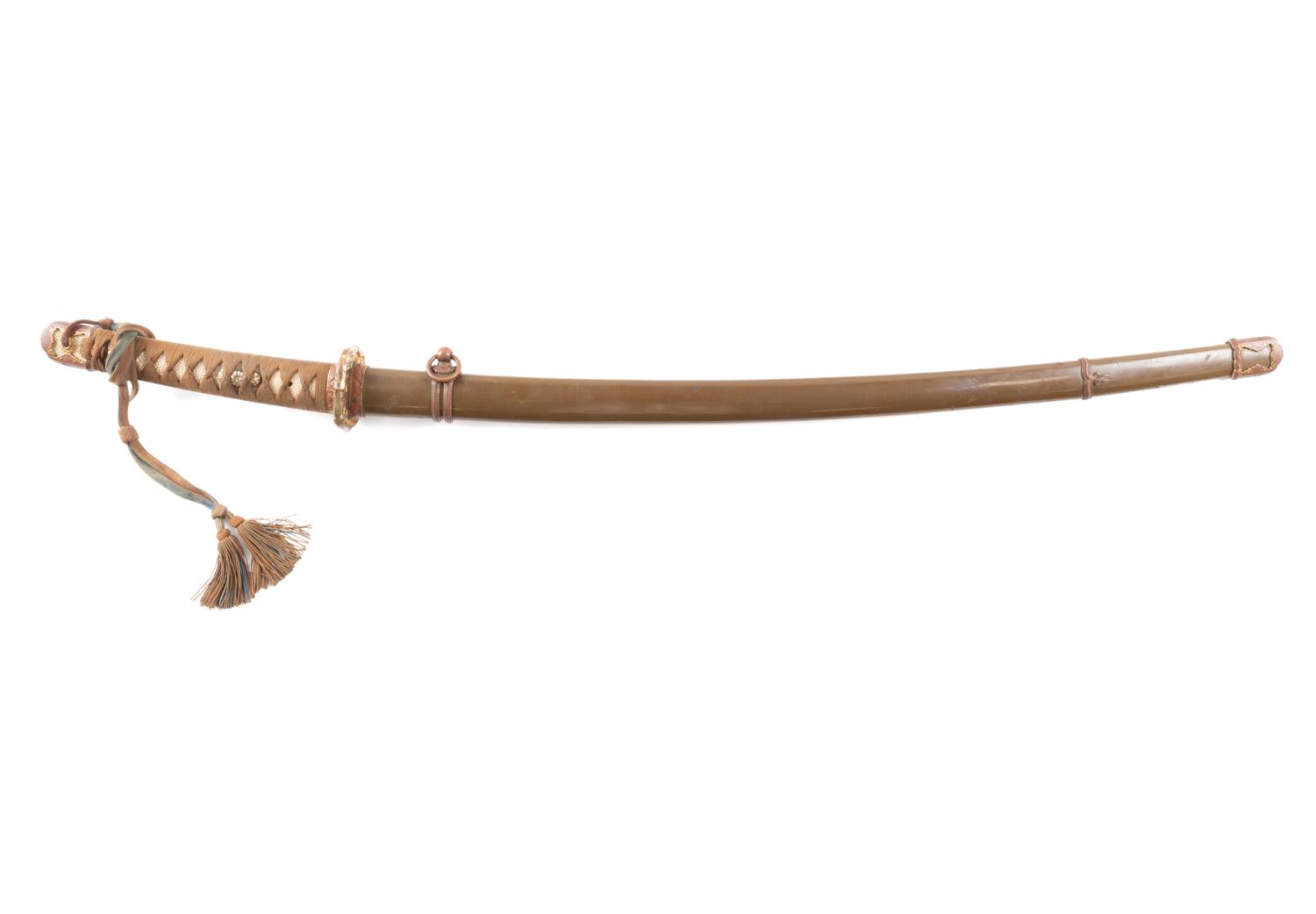 JAPANESE ARMY OFFICER'S SIGNED