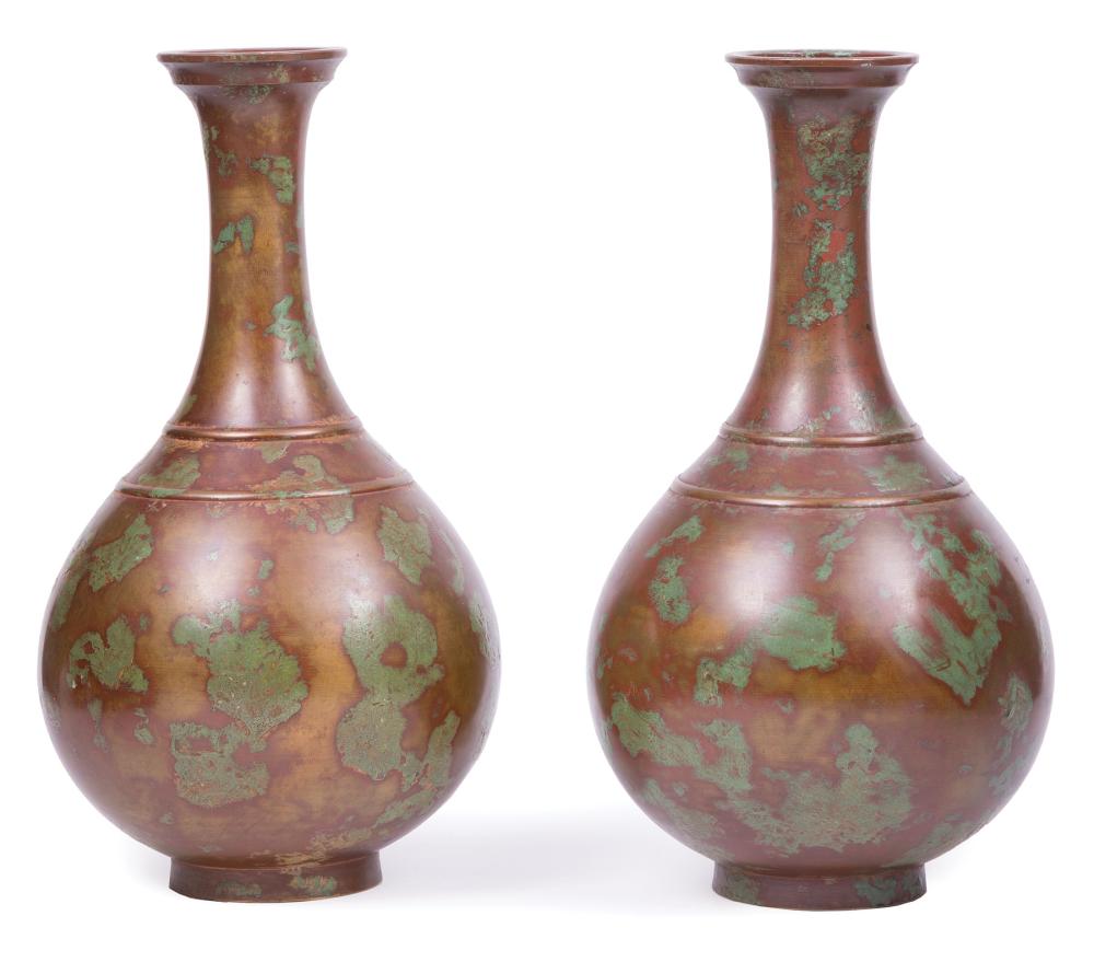JAPANESE ART DECO PATINATED