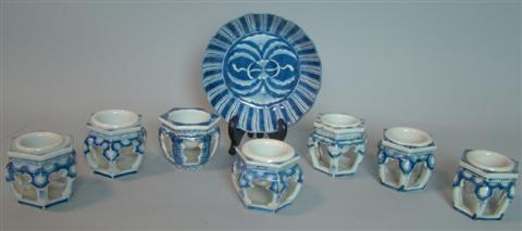 JAPANESE ART POTTERY DISH reputedly