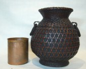 JAPANESE BAMBOO BASKET HANDLE,