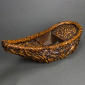 JAPANESE BAMBOO IKEBANA BASKET