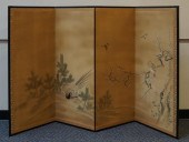 JAPANESE BIRDS IN A LANDSCAPE