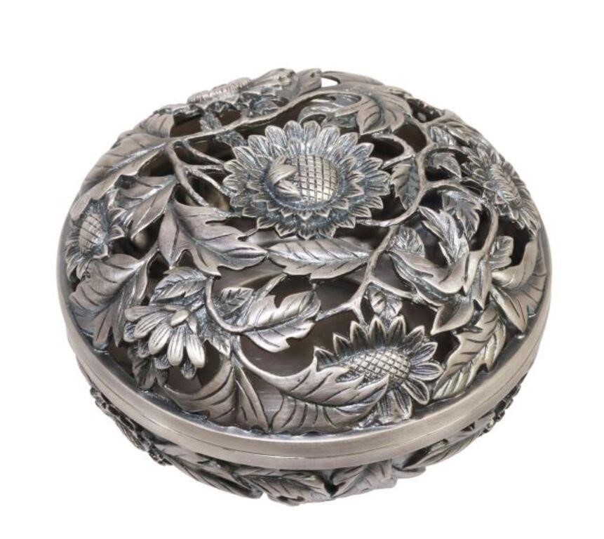 JAPANESE BISANSHA SILVER PIERCED