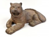 JAPANESE BIZN BRONZE CAST TIGE
