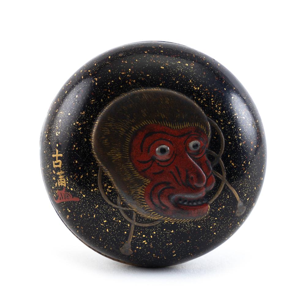 JAPANESE BLACK AND GOLD LACQUER