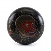 JAPANESE BLACK AND GOLD LACQUE