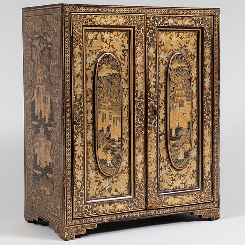 JAPANESE BLACK LACQUER AND