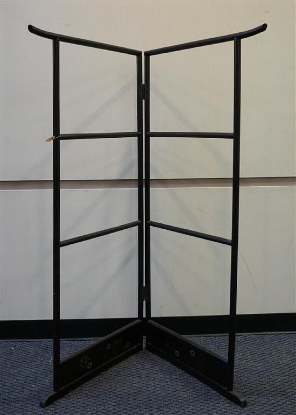 JAPANESE BLACK LACQUERED KIMONO