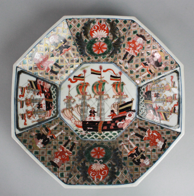 JAPANESE ''BLACK SHIP'' IMARI