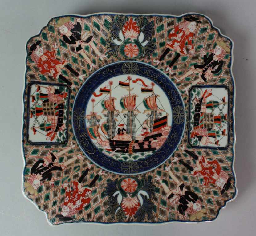 JAPANESE ''BLACK SHIP'' IMARI