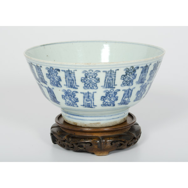 Japanese Blue and White Bowl