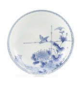 JAPANESE BLUE AND WHITE NABESH