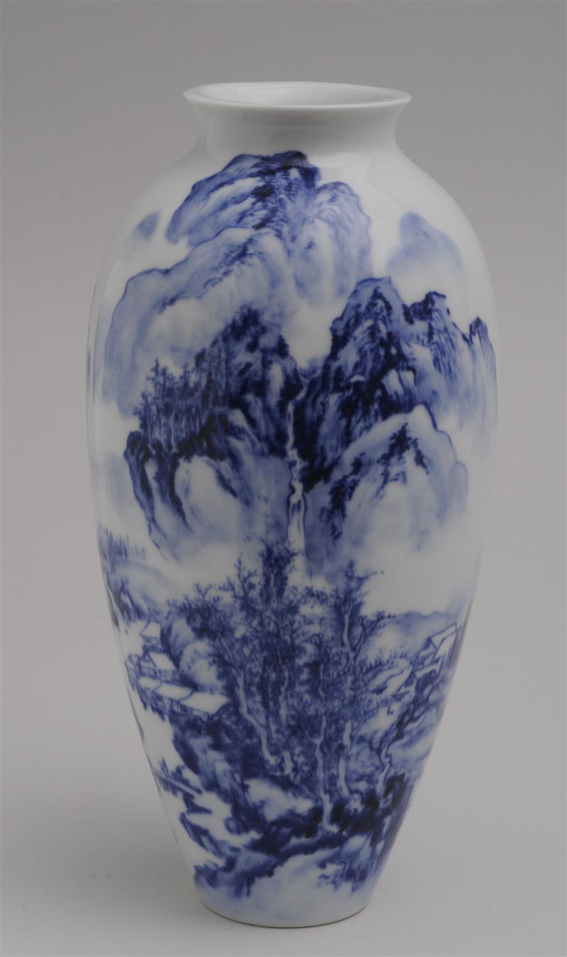JAPANESE BLUE AND WHITE PORCELAIN