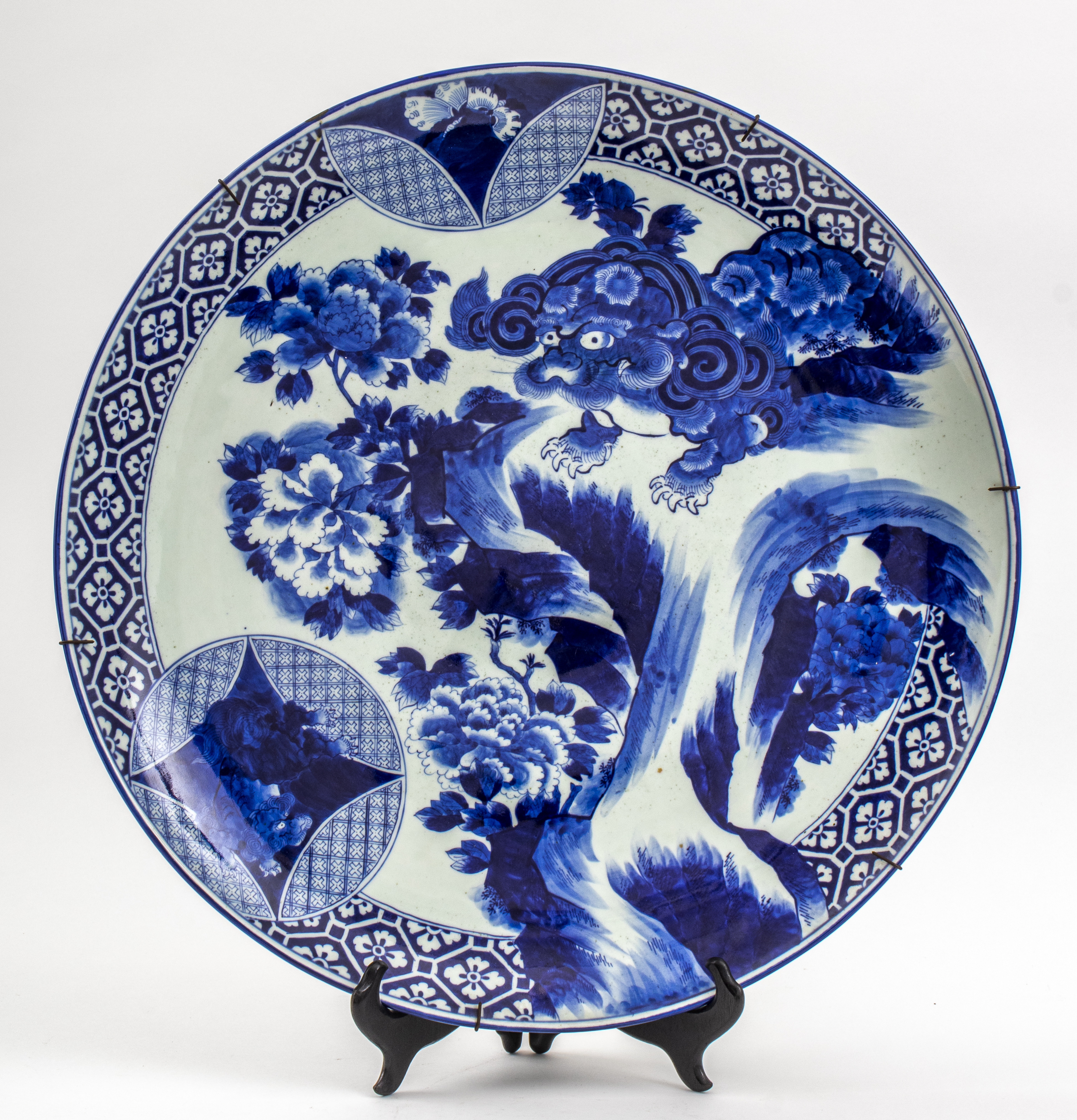 JAPANESE BLUE AND WHITE PORCELAIN