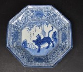 JAPANESE BLUE AND WHITE PORCEL