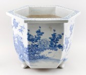 JAPANESE BLUE AND WHITE PORCEL
