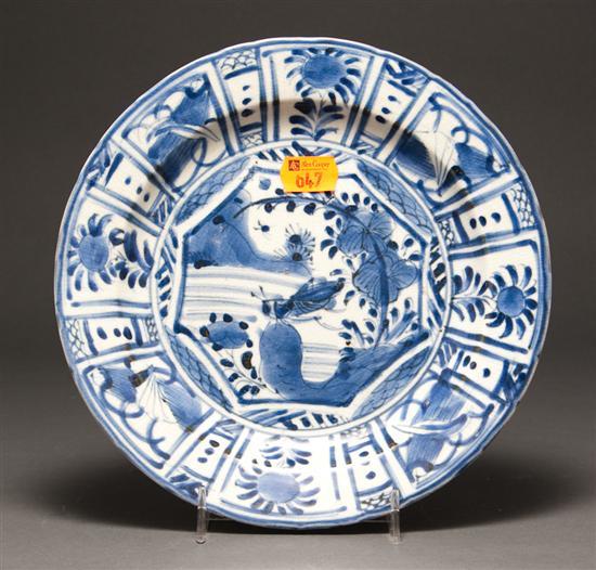 Japanese blue and white porcelain