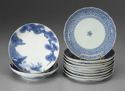 Japanese blue and white