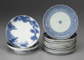 Japanese blue and white porcel