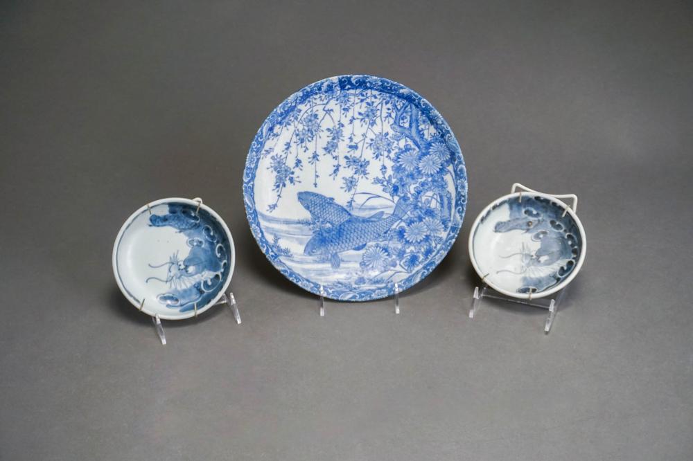JAPANESE BLUE TRANSFER DECORATED
