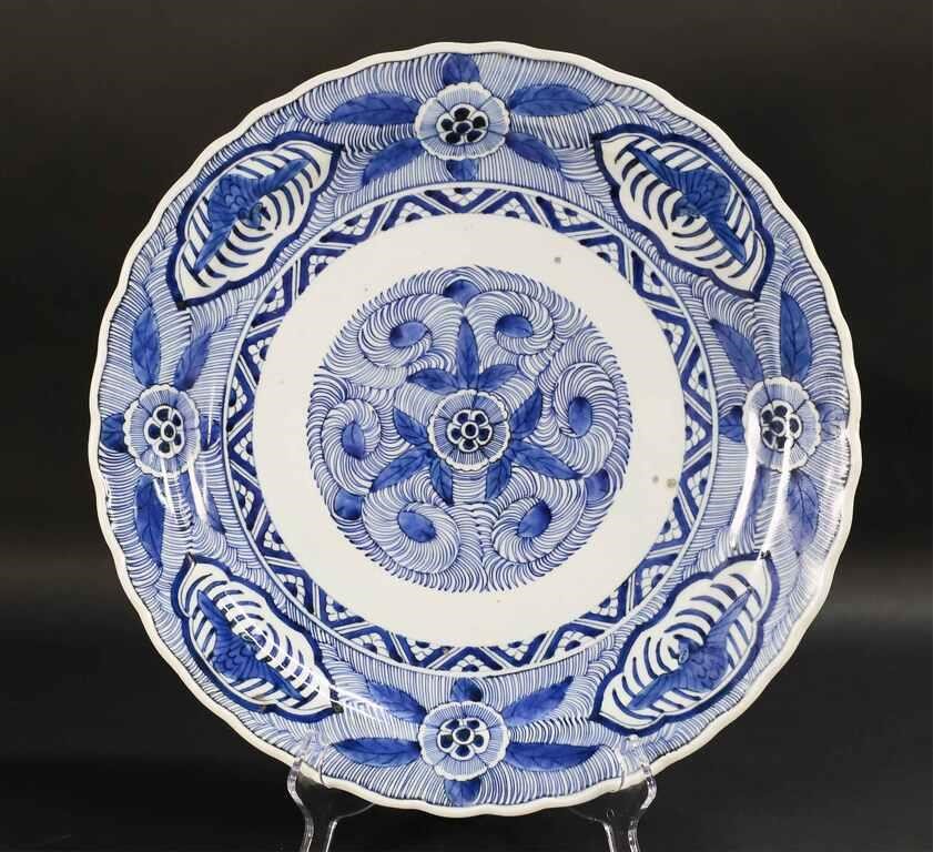 JAPANESE BLUE & WHITE PORCELAIN