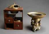 JAPANESE BRASS AND WOOD SMOKIN