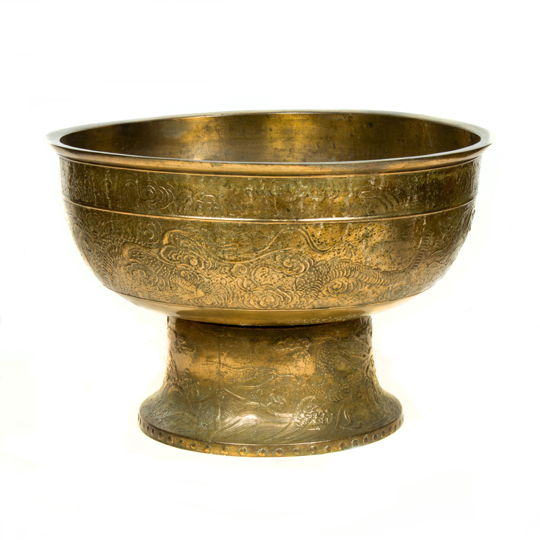 JAPANESE BRASS BASIN Japanese brass